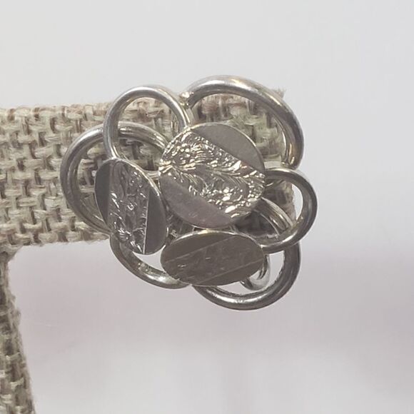 VINTAGE SARAH COVENTRY Art Deco Circles Clip-on Earrings - Picture 3 of 7